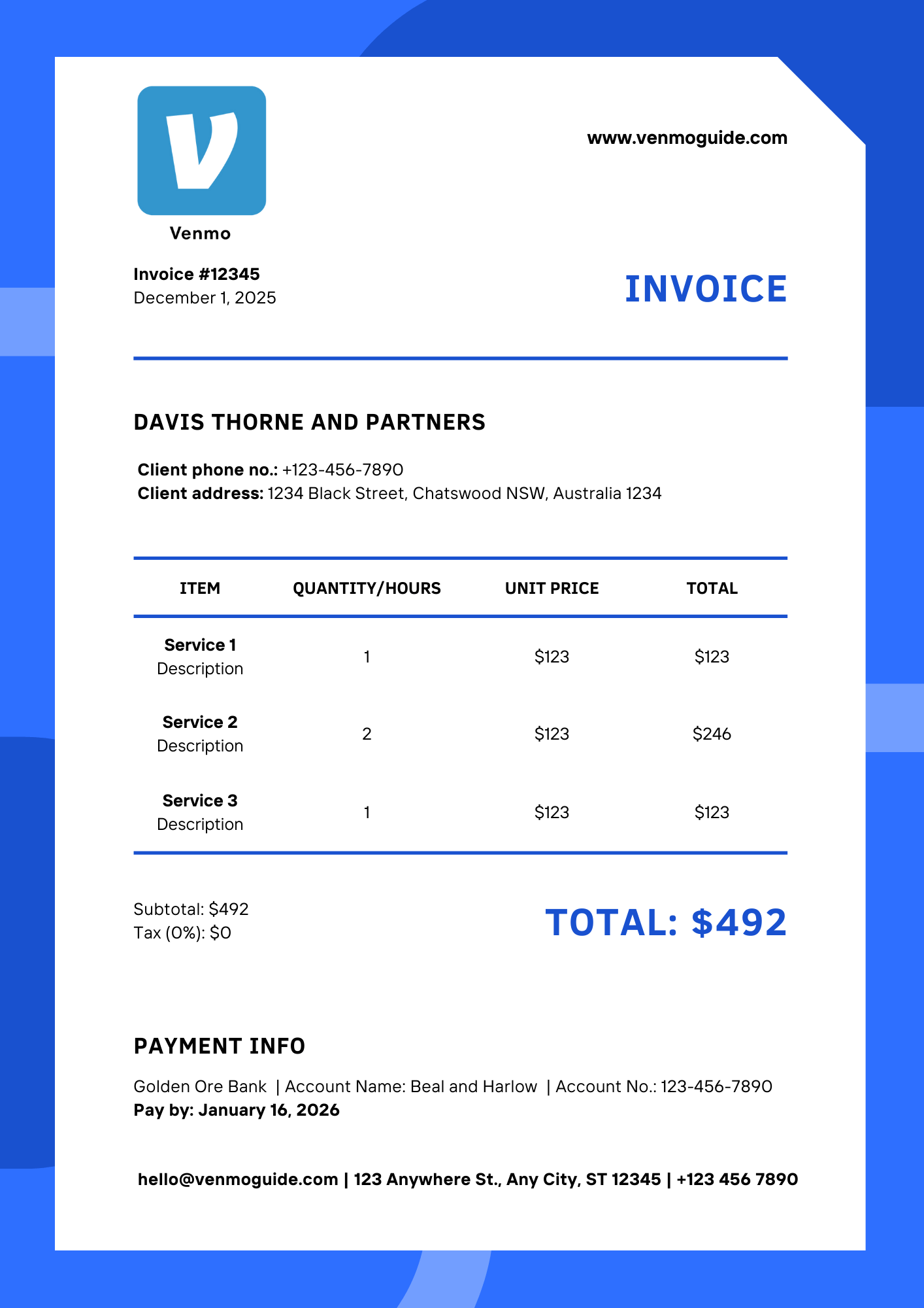 Top 7 Venmo Invoice Generator Comparison 2023 Free Paid