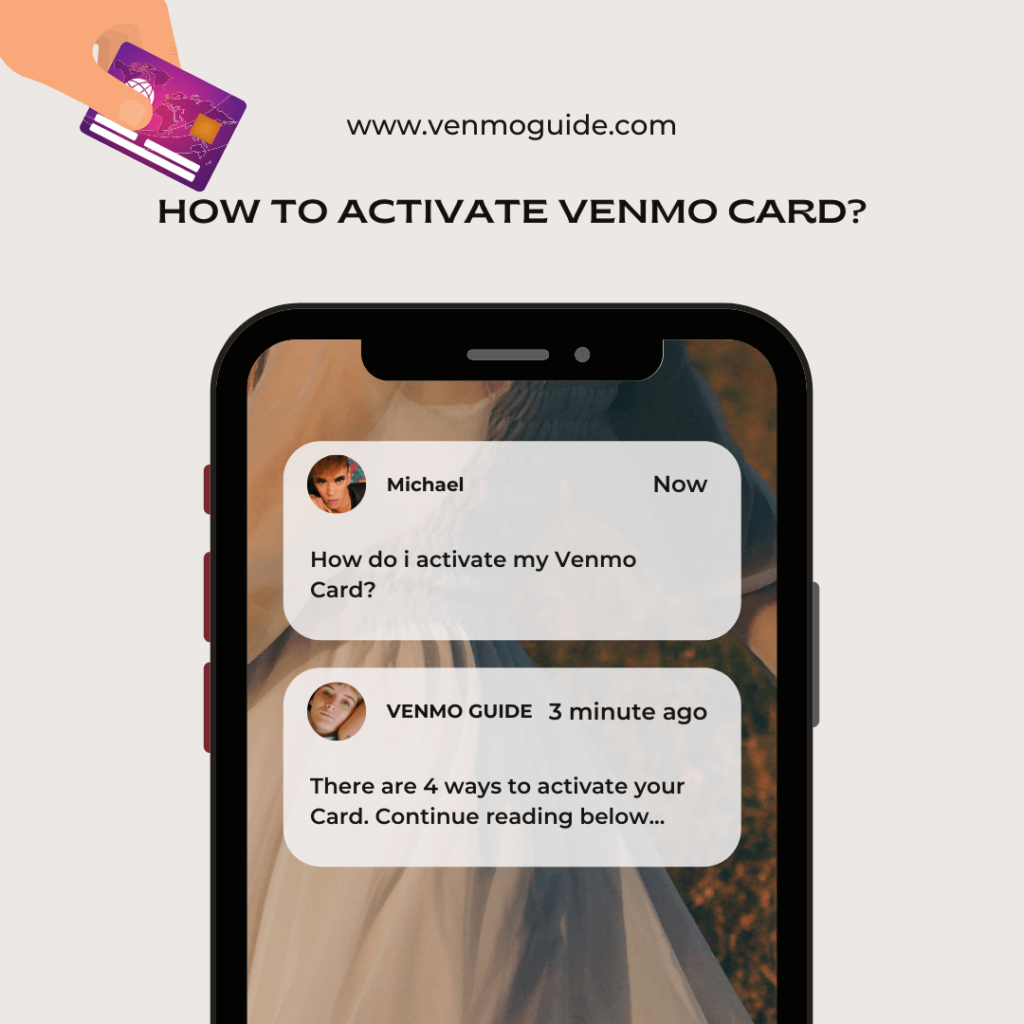 how to activate a venmo card