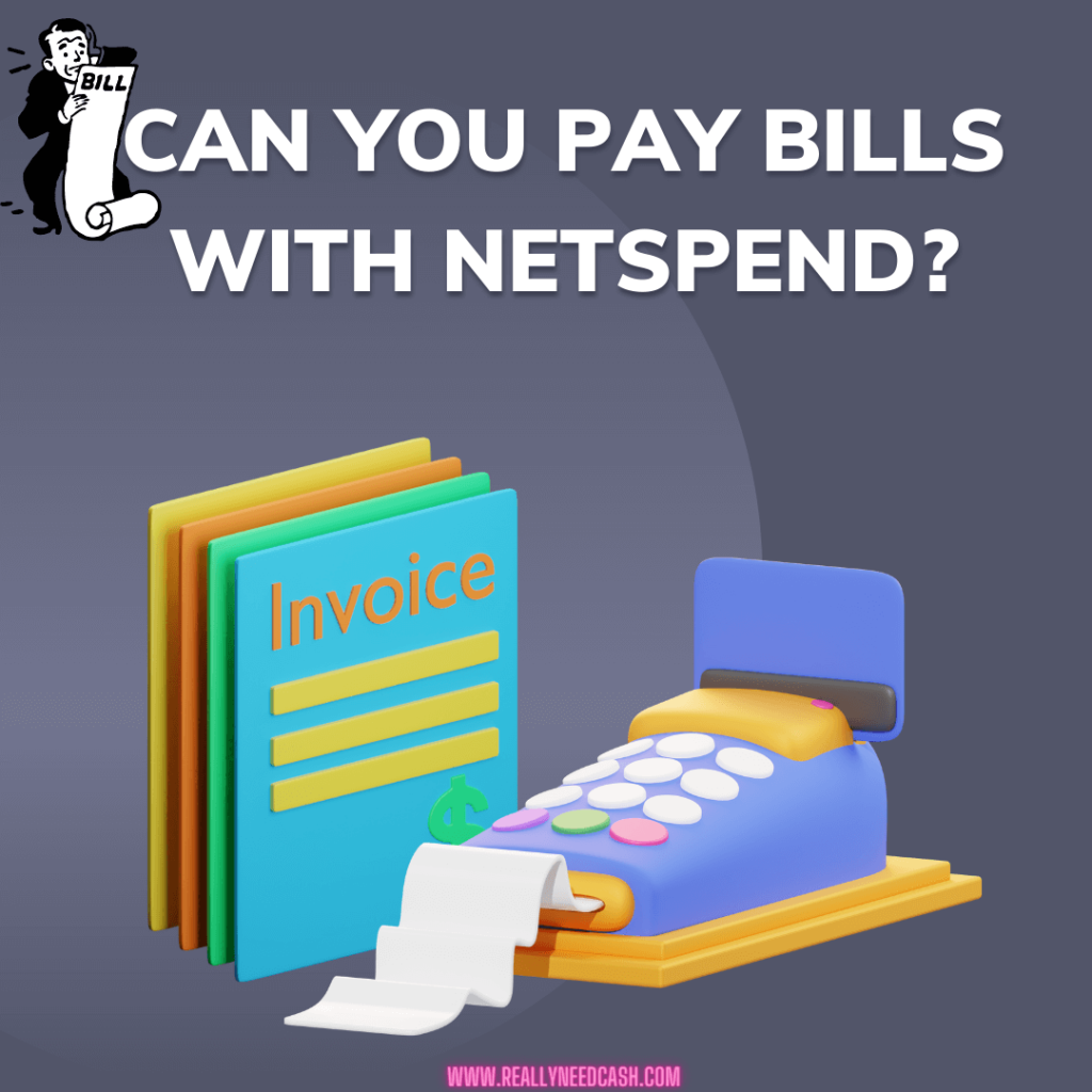 Can You Pay Bills With Netspend?
