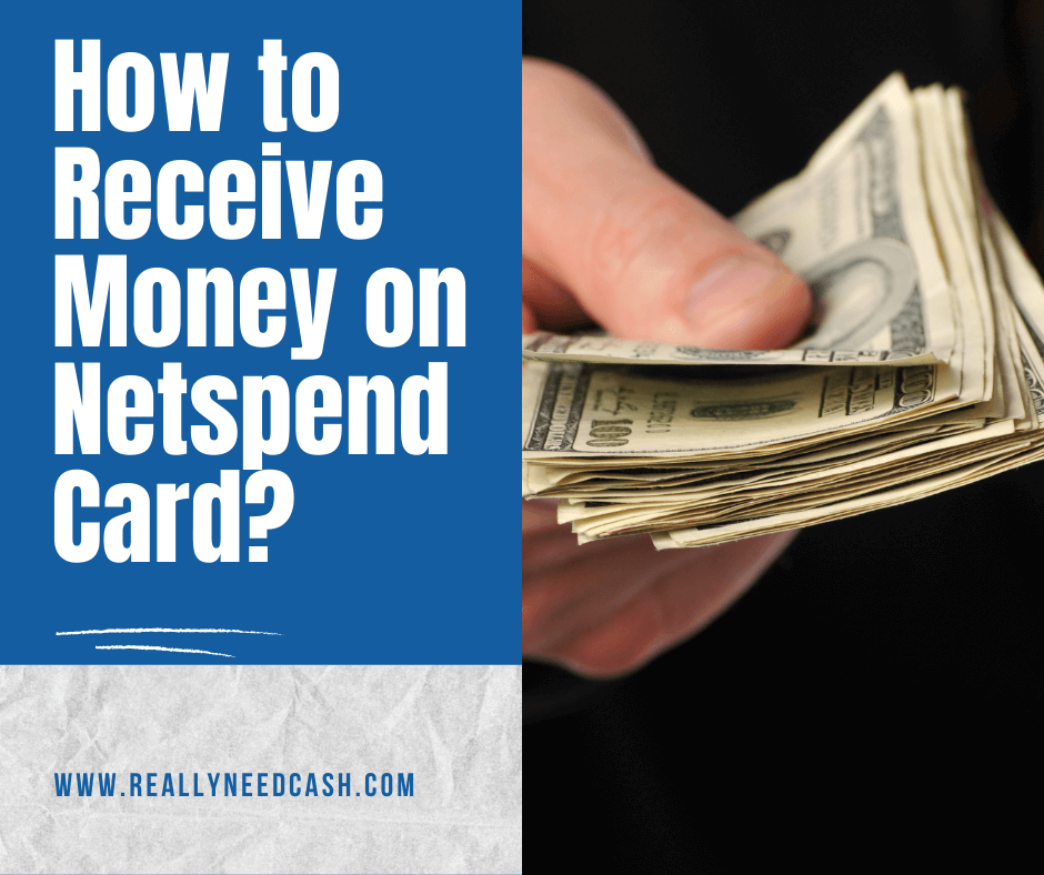 How to Receive Money on Netspend Card