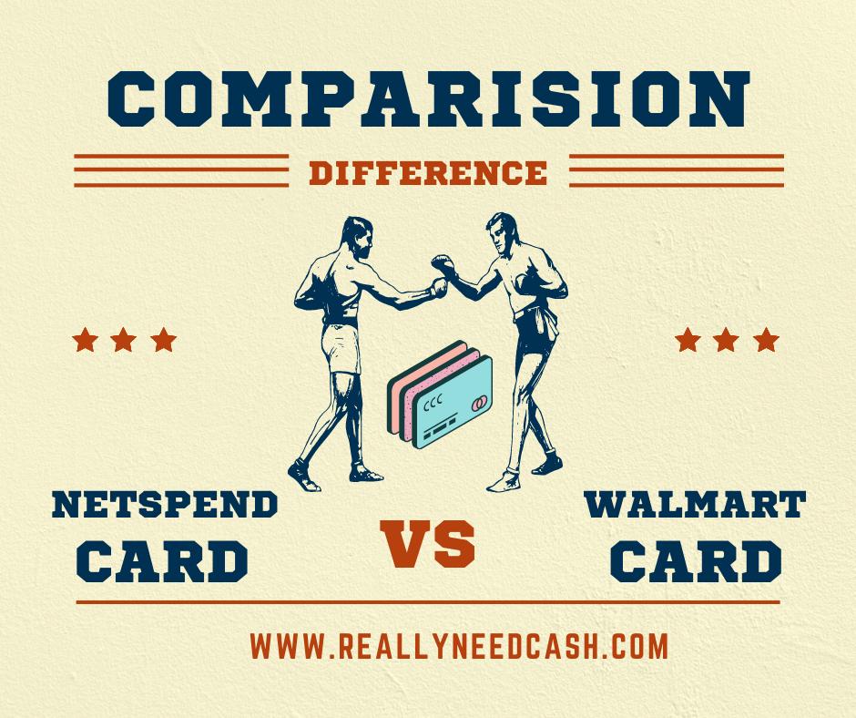 Netspend Vs. Walmart Money Card