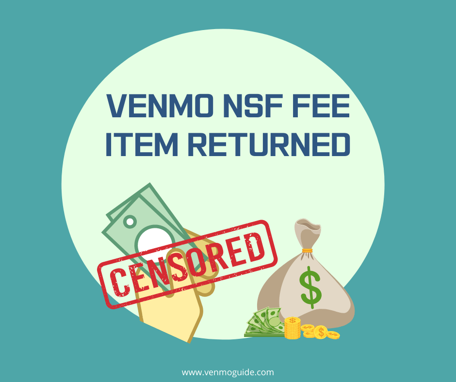 Venmo NSF Fee Item Returned