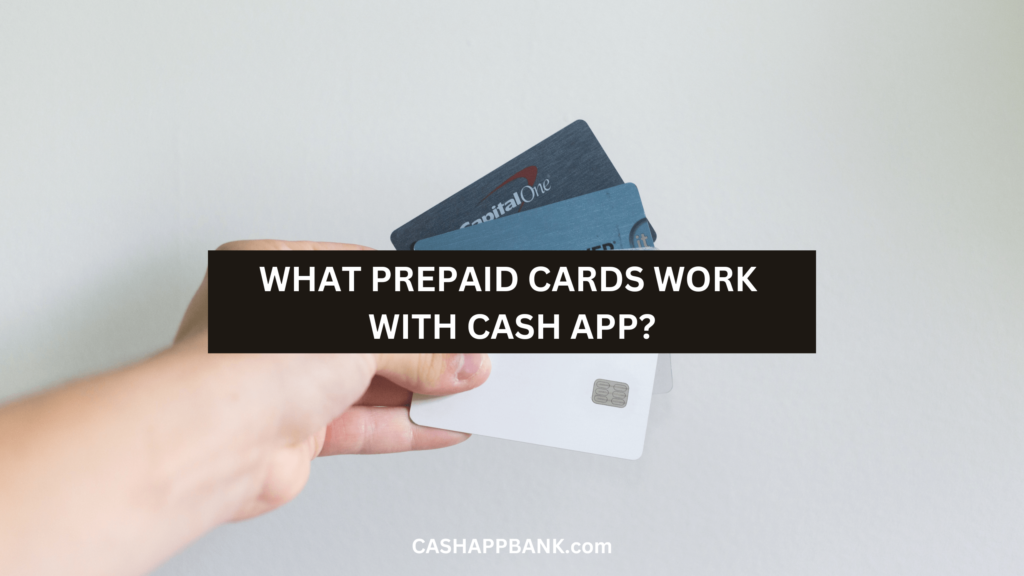 Can You Use a Prepaid Card On Cash App